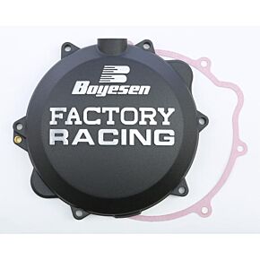 BOYESEN Factory Racing Clutch Cover Black