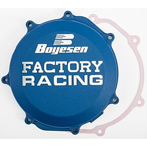BOYESEN Factory Racing Clutch Cover Blue