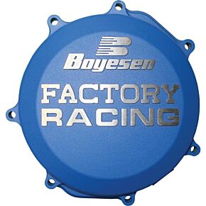 BOYESEN Factory Racing Clutch Cover Blue