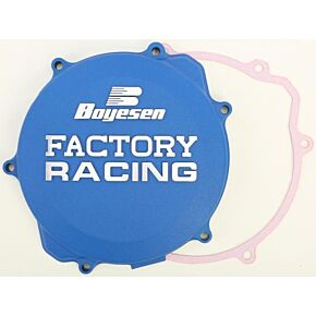 BOYESEN Factory Racing Clutch Cover Blue