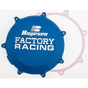 BOYESEN Factory Racing Clutch Cover Kaw Blue