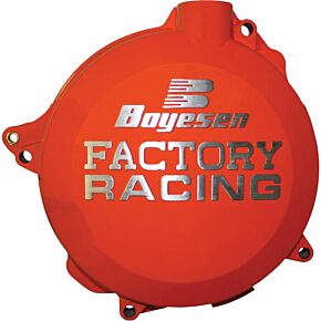 BOYESEN Factory Racing Clutch Cover Orange