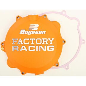 BOYESEN Factory Racing Clutch Cover Orange