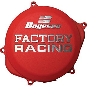 BOYESEN Factory Racing Clutch Cover Red