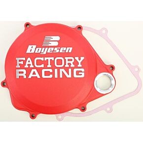 BOYESEN Factory Racing Clutch Cover Red