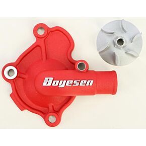 BOYESEN Waterpump Cover & Impeller Kit Red