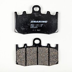 BRAKING Brake Pad Set Semi-metallic