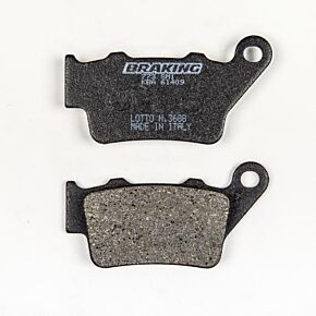 BRAKING Brake Pad Set Semi-metallic