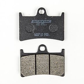 BRAKING Brake Pad Set Semi-metallic