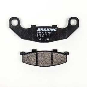 BRAKING Brake Pad Set Semi-metallic