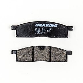 BRAKING Brake Pad Set Semi-metallic