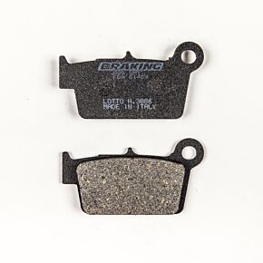 BRAKING Brake Pad Set Semi-metallic
