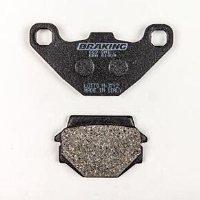 BRAKING Brake Pad Set Semi-metallic