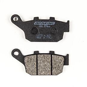 BRAKING Brake Pad Set Semi-metallic