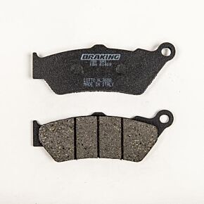 BRAKING Brake Pad Set Semi-metallic