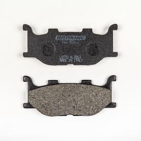 BRAKING Brake Pad Set Semi-metallic