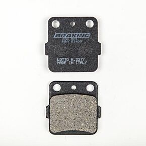 BRAKING Brake Pad Set Semi-metallic