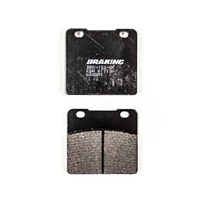 BRAKING Brake Pad Set Semi-metallic