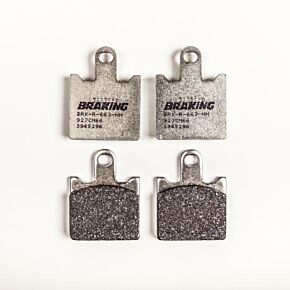 BRAKING Brake Pad Set Sintered High Performance