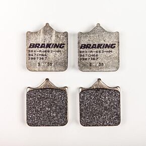 BRAKING Brake Pad Set Sintered High Performance