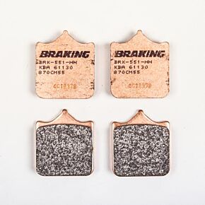 BRAKING Brake Pad Set Sintered Sport