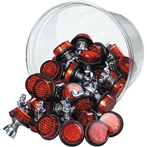 CHRIS PRODUCTS Mini-reflectors Green 40/pk