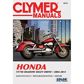 CLYMER Repair Manual Hon Vt750 Shaft