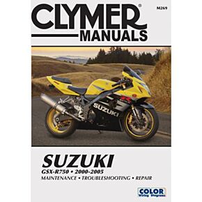 CLYMER Repair Manual Suz Gsx-r 750