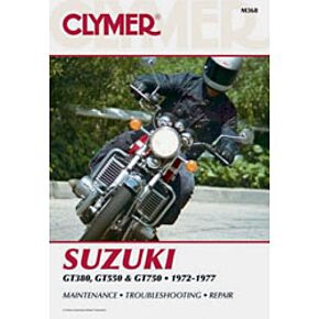 CLYMER Repair Manual Suz Gt380/550/750