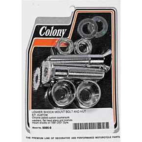 COLONY MACHINE Lower Shock Mount Bolt & Nut Kit