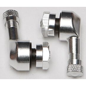 COMP. WERKES 90/90 Degree Air Valve 8.3mm Silver