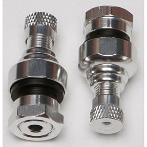 COMP. WERKES Straight/straight Air Valve 11.3mm Silver