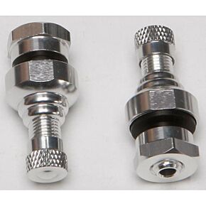 COMP. WERKES Straight/straight Air Valve 8.3mm Silver