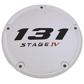 CUSTOM ENGRAVING 6   M8 Softail Derby Cover 131 Stage Iv Chrome