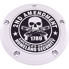 CUSTOM ENGRAVING 7   Tc Derby Cover 2a Chrome