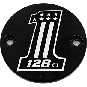 CUSTOM ENGRAVING M8 Timer Cover 128 Black