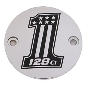 CUSTOM ENGRAVING M8 Timer Cover 128 Chrome