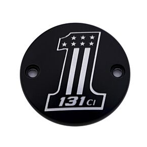 CUSTOM ENGRAVING M8 Timer Cover 131 Black