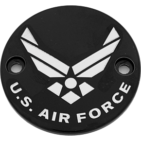 CUSTOM ENGRAVING M8 Timer Cover Air Force Black