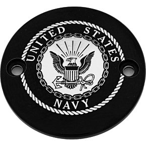 CUSTOM ENGRAVING M8 Timer Cover Navy Black