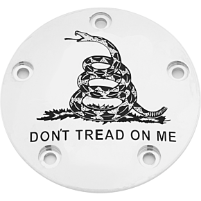 CUSTOM ENGRAVING Tc Timer Cover Don't Tread Chrome