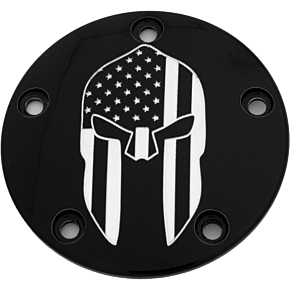 CUSTOM ENGRAVING Tc Timer Cover Punisher Black