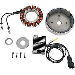 CYCLE ELECTRIC Alternator Kit Rigid Mount 4-speed 70-84