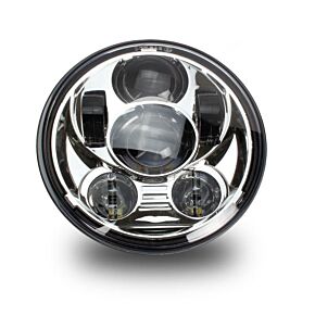 CYRON Headlight 5.75" Chrome 6 Projector