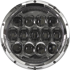 CYRON Headlight 7" Chrome