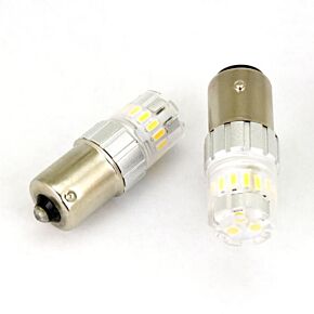 CYRON Led Bulb 1156 Red Pair 6w/bulb Smd Omni Directional