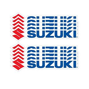 D-COR 6" Suzuki Decal 10 Pk