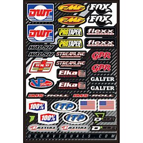 D-COR Atv Decal Sheet