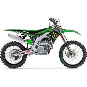 D-COR Complete Kit 19 Monster Kaw Kx 450 White Bg