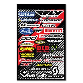 D-COR Decal Sheet Wps 4 Mil